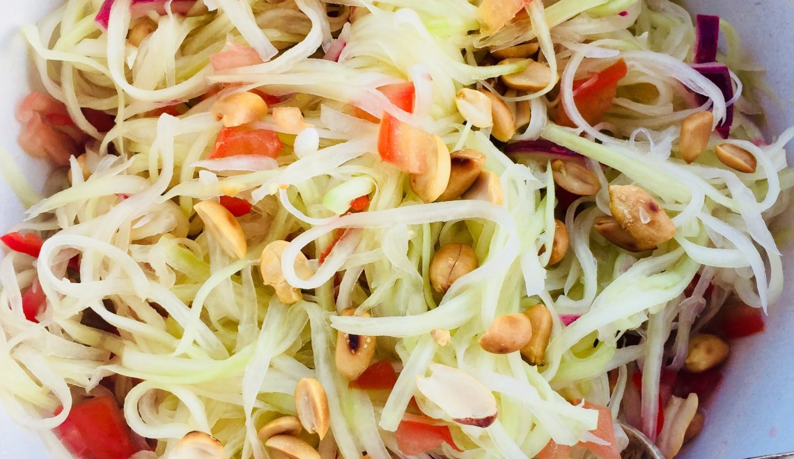 Grüner Papaya Salat | My Honey Pot
